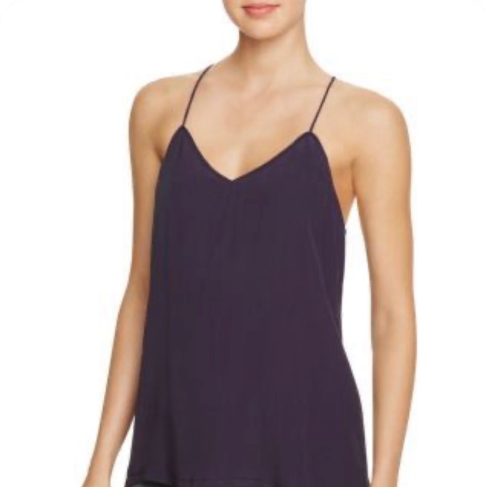 Knot sisters deep blue tank